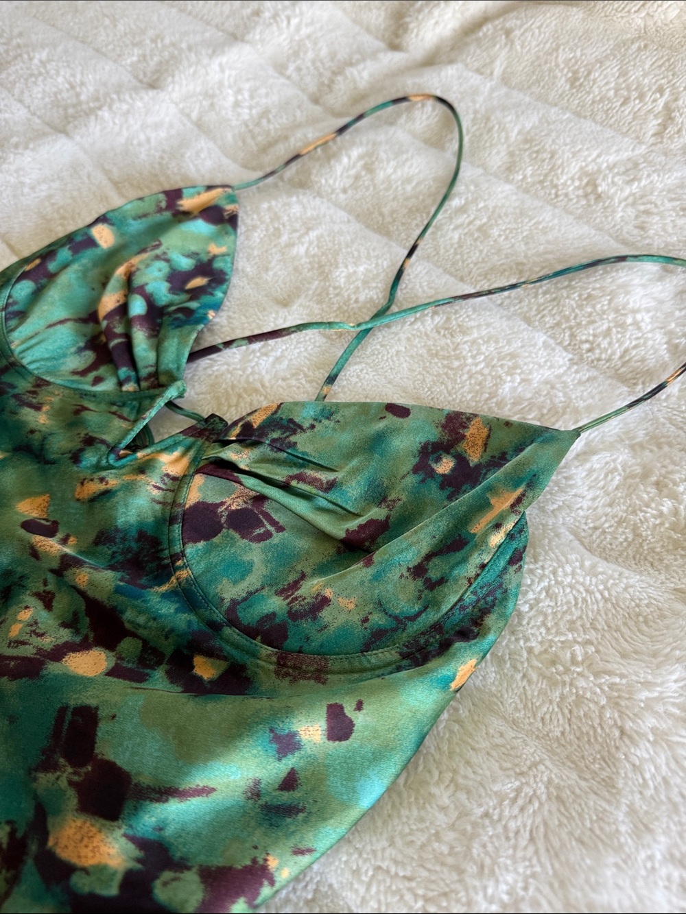 VICI Abstract Slip Dress - Picture 4 of 7